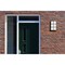 Besa Lighting Bree 16 Outdoor Sconce, White Acrylic, Bronze Finish, 2x60W Incandescent BREE16-WA-BR - alternate 2